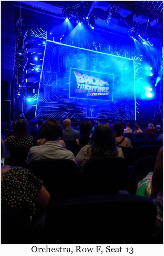 Orchestra, Row F, Seat 13