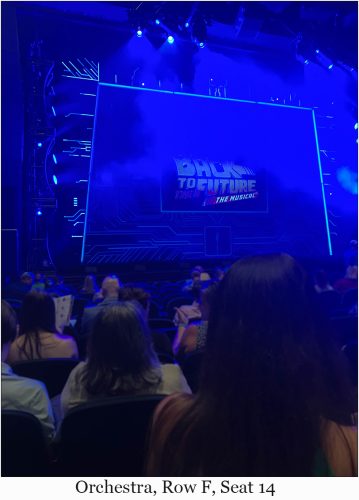 Orchestra, Row F, Seat 14