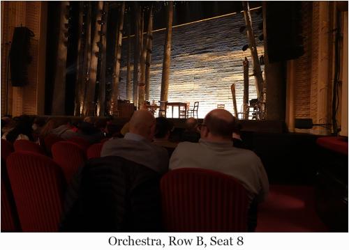 Orchestra, Row B, Seat 8